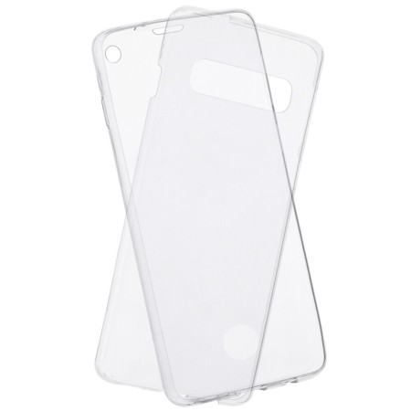 Techsuit - Clear Silicone 360 (bulk) - Samsung Galaxy S10 - Transparent