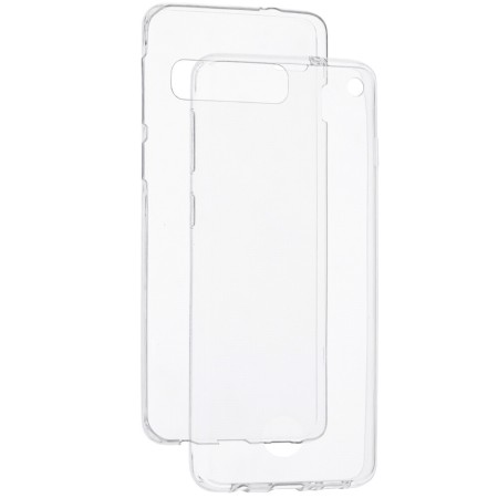 Techsuit - Clear Silicone 360 (bulk) - Samsung Galaxy S10 - Transparent