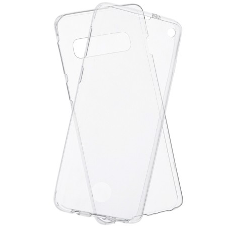 Techsuit - Clear Silicone 360 (bulk) - Samsung Galaxy S10 - Transparent