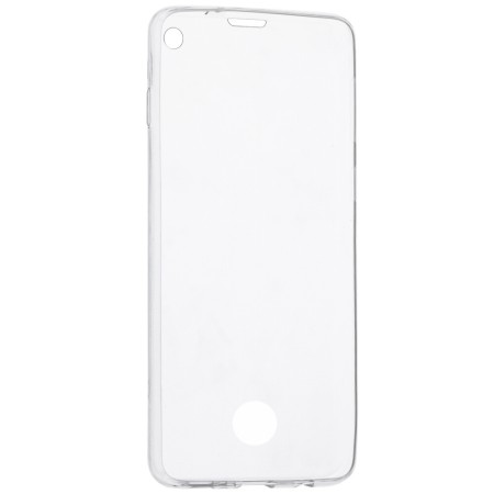 Techsuit - Clear Silicone 360 (bulk) - Samsung Galaxy S10 - Transparent