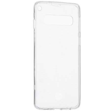 Techsuit - Clear Silicone 360 (bulk) - Samsung Galaxy S10 - Transparent