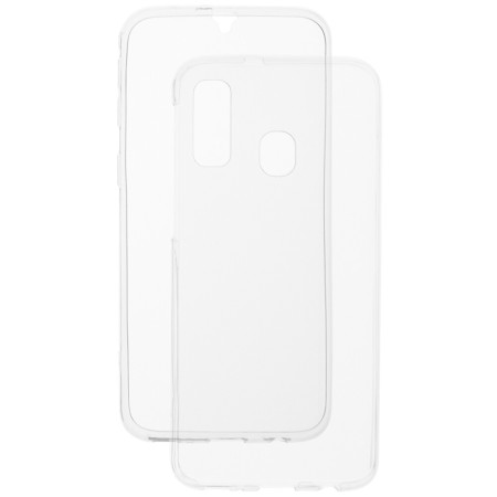 Techsuit - Clear Silicone 360 (bulk) - Samsung Galaxy A40 - Transparent