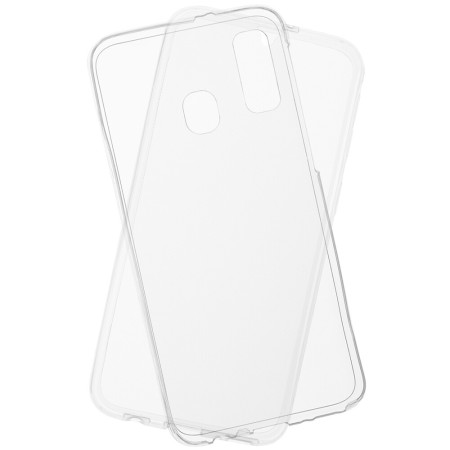 Techsuit - Clear Silicone 360 (bulk) - Samsung Galaxy A40 - Transparent