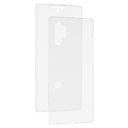 Techsuit - Clear Silicone 360 (bulk) - Samsung Galaxy Note 10 Plus - Transparent