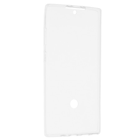 Techsuit - Clear Silicone 360 (bulk) - Samsung Galaxy Note 10 Plus - Transparent