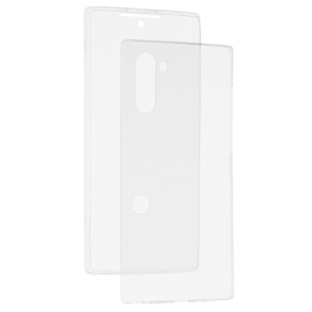 Techsuit - Clear Silicone 360 (bulk) - Samsung Galaxy Note 10 - Transparent