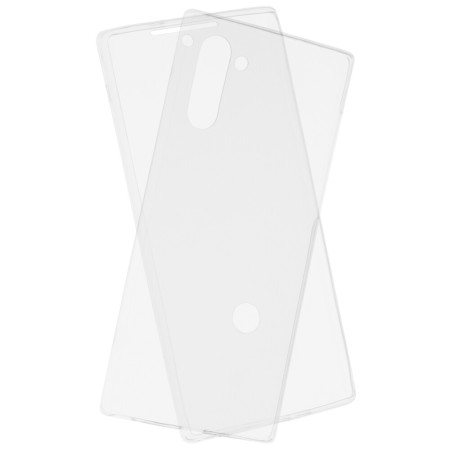 Techsuit - Clear Silicone 360 (bulk) - Samsung Galaxy Note 10 - Transparent