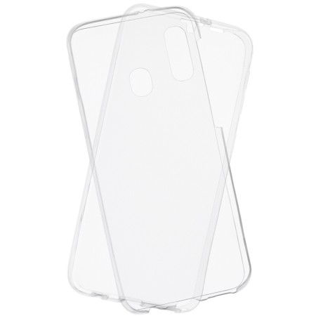 Techsuit - Clear Silicone 360 (bulk) - Samsung Galaxy A20E - Transparent