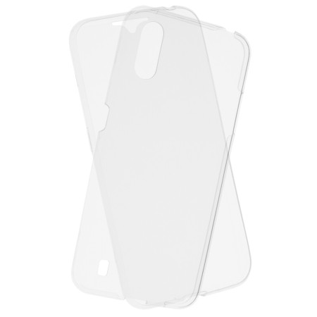 Techsuit - Clear Silicone 360 (bulk) - Samsung Galaxy A01 - Transparent