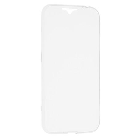 Techsuit - Clear Silicone 360 (bulk) - Samsung Galaxy A01 - Transparent