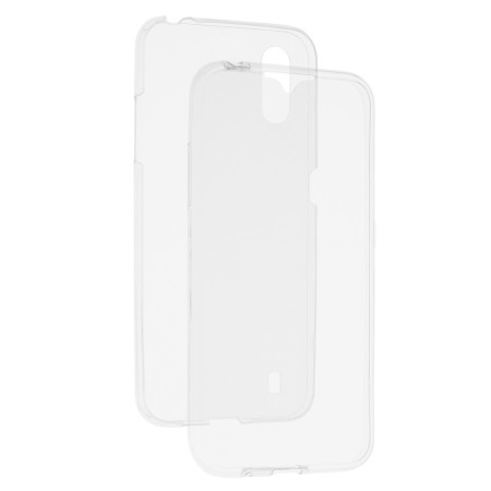 Techsuit - Clear Silicone 360 (bulk) - Samsung Galaxy A01 - Transparent