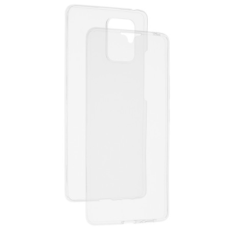 Techsuit - Clear Silicone 360 (bulk) - Samsung Galaxy S10 Lite - Transparent