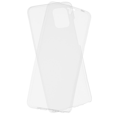 Techsuit - Clear Silicone 360 (bulk) - Samsung Galaxy Note 10 Lite - Transparent