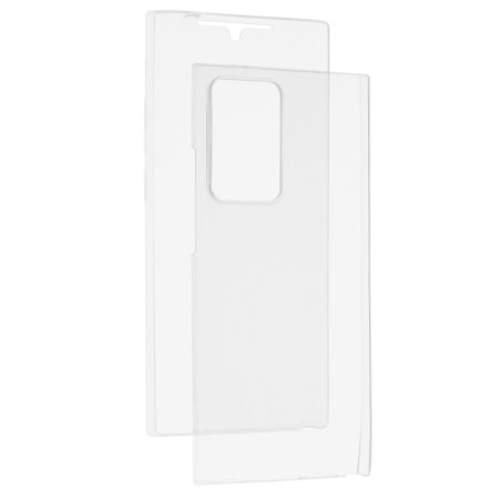 Techsuit - Clear Silicone 360 (bulk) - Samsung Galaxy Note 20 Ultra - Transparent