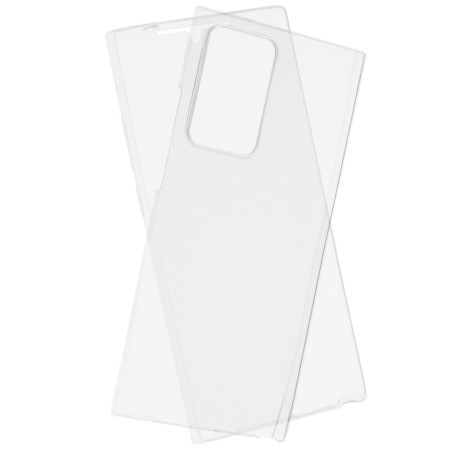 Techsuit - Clear Silicone 360 (bulk) - Samsung Galaxy Note 20 Ultra - Transparent