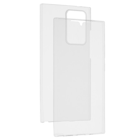 Techsuit - Clear Silicone 360 (bulk) - Samsung Galaxy Note 20 Ultra - Transparent