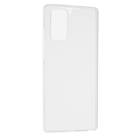 Techsuit - Clear Silicone 360 (bulk) - Samsung Galaxy Note 20 - Transparent