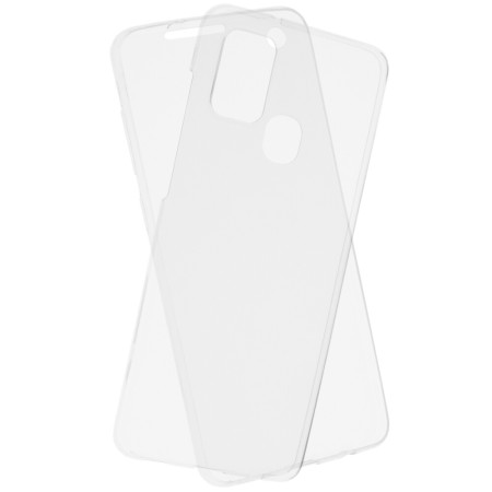 Techsuit - Clear Silicone 360 (bulk) - Samsung Galaxy A21S - Transparent