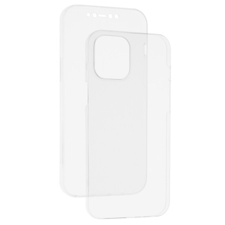 Techsuit - Clear Silicone 360 (bulk) - iPhone 12 Pro MAX - Transparent