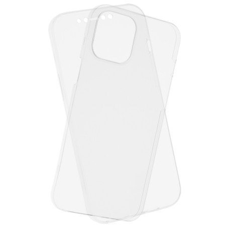 Techsuit - Clear Silicone 360 (bulk) - iPhone 12 Pro MAX - Transparent