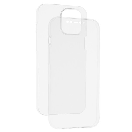 Techsuit - Clear Silicone 360 (bulk) - iPhone 12 Pro MAX - Transparent