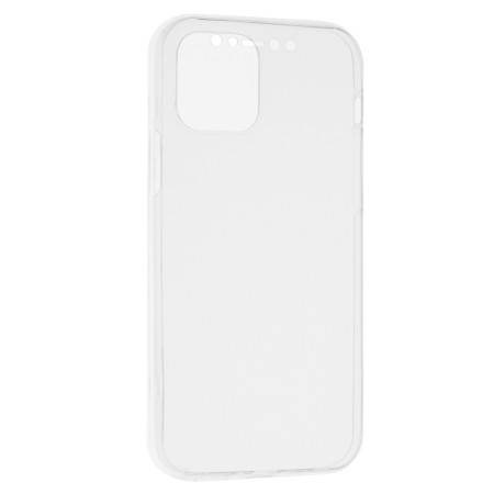 Techsuit - Clear Silicone 360 (bulk) - iPhone 12 / 12 Pro - Transparent