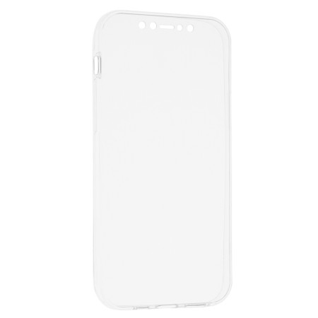 Techsuit - Clear Silicone 360 (bulk) - iPhone 12 / 12 Pro - Transparent