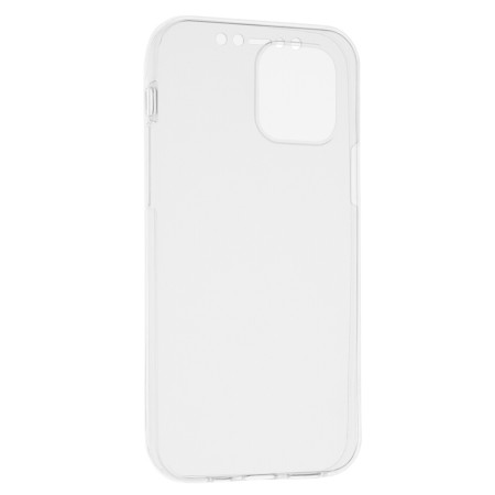 Techsuit - Clear Silicone 360 (bulk) - iPhone 12 / 12 Pro - Transparent