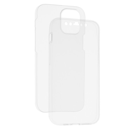 Techsuit - Clear Silicone 360 (bulk) - iPhone 12 Mini - Transparent