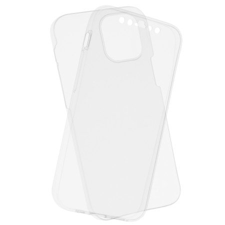 Techsuit - Clear Silicone 360 (bulk) - iPhone 12 Mini - Transparent