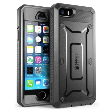 Husa pentru iPhone 5 / 5s / SE - Supcase Unicorn Beetle Pro - Black