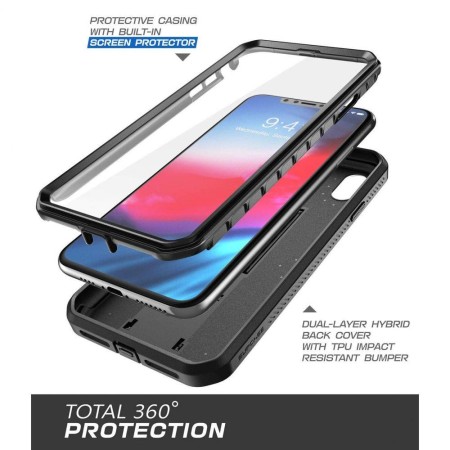 Husa pentru iPhone XS Max - Supcase Unicorn Beetle Pro - Black