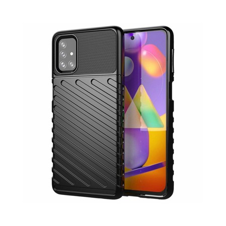 Techsuit - Thunder Flex - Samsung Galaxy M51 - Black