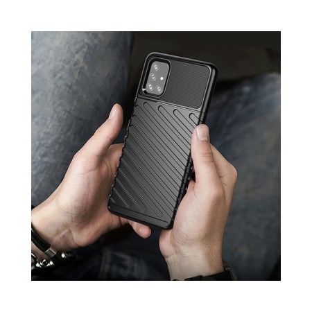 Techsuit - Thunder Flex - Samsung Galaxy M51 - Black