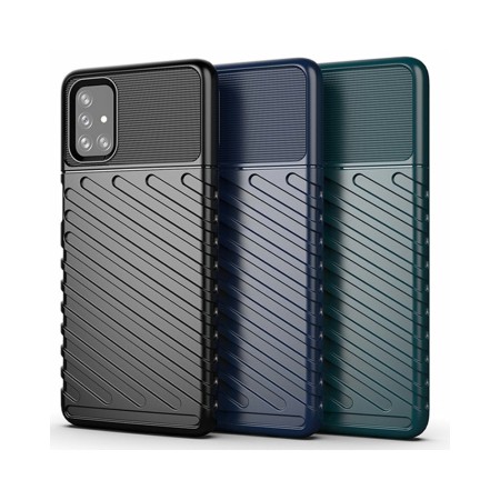 Techsuit - Thunder Flex - Samsung Galaxy M51 - Black