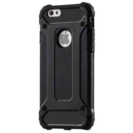 Husa pentru iPhone 4 / 4S - Techsuit Hybrid Armor - Black