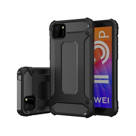 Techsuit - Hybrid Armor - Huawei Y5p - Black