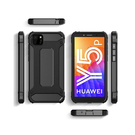 Techsuit - Hybrid Armor - Huawei Y5p - Black