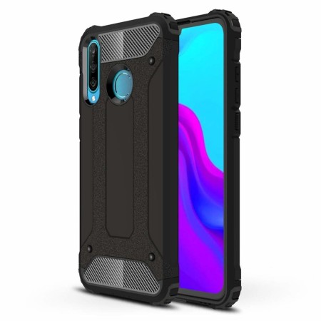 Husa pentru Huawei P40 lite E / Y7p - Techsuit Hybrid Armor - Black