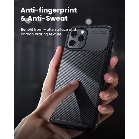 Techsuit - Beetle Shield (bulk) - iPhone 12 / 12 Pro - Black