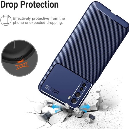 Techsuit - Beetle Shield (bulk) - OnePlus Nord 5G - Blue