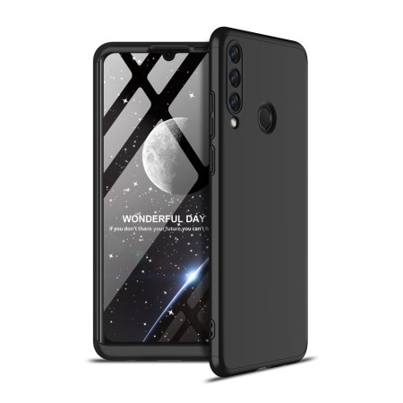 Husa pentru Huawei Y6p + Folie - GKK 360 - Black