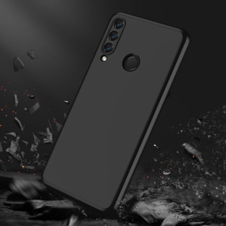 Husa pentru Huawei Y6p + Folie - GKK 360 - Black