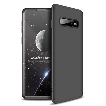 GKK - 360 Case + Screen Protector - Samsung Galaxy S10 - Black