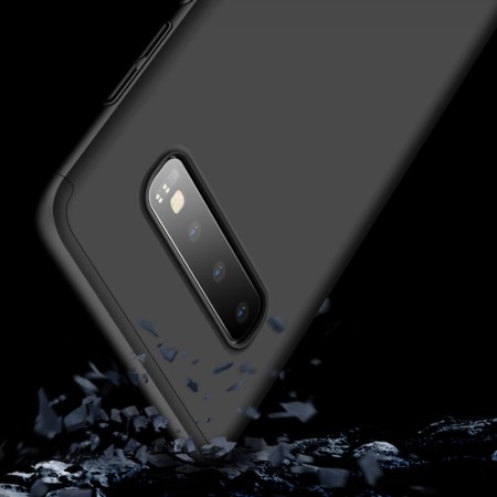 GKK - 360 Case + Screen Protector - Samsung Galaxy S10 - Black