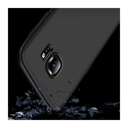 #GKK - 360 Case + Screen Protector - Samsung Galaxy S6 Edge G925 - Black