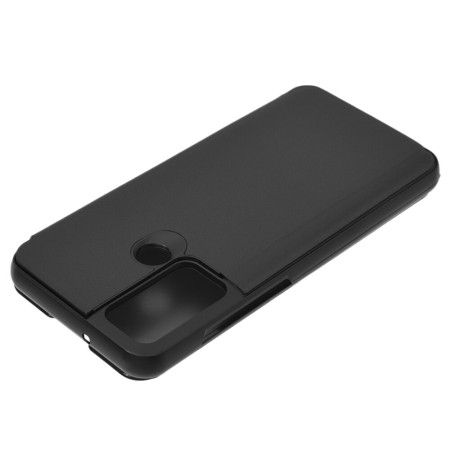 OEM - Clear Standing Cover - Huawei Y6p - Black