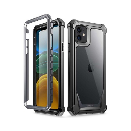 Poetic - Guardian - Apple iPhone 11 - Black/Clear