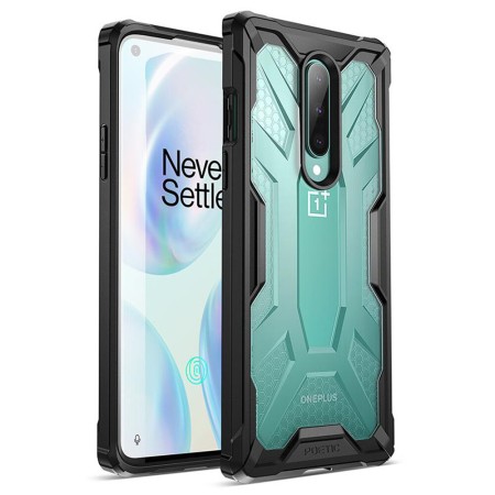 Poetic - Affinity - Oneplus 8 - Black/Clear