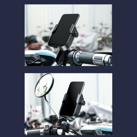 Baseus - Armor Motorcycle holder - Black